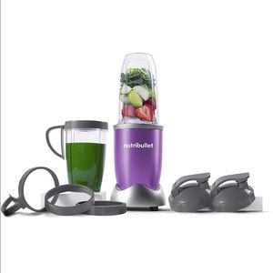 Nutribullet lilac with accessories kit new in box